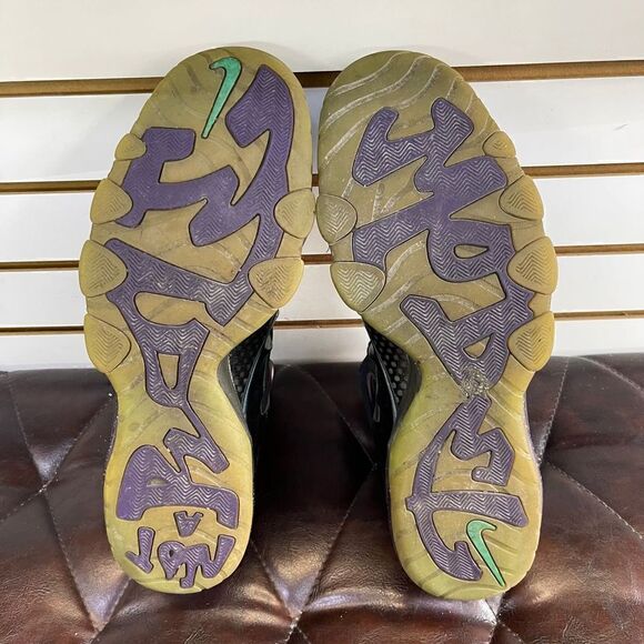 Nike Air Barkley Posite Max Eggplant 555097-003 Rare Men's Size 15 - Picture 7 of 8